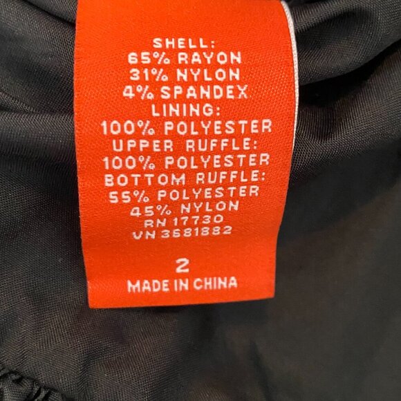 Kirna Zabete Target grey mini dress Womens 2 zipper Polka dot tulle party retro - Picture 9 of 9